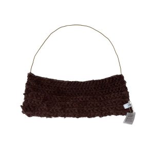 Crochet Mini Top in Brown